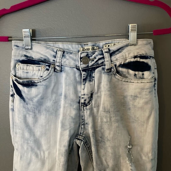 Diego Rein Crop Stonewashed Jeans. NWOT - Picture 2 of 7